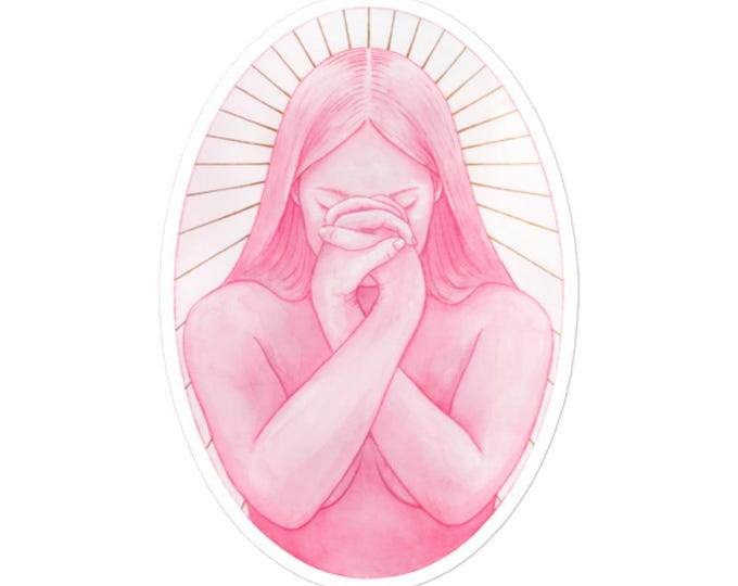 Vinyl Stickers - The Ribbon Prayer Sticker