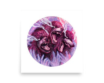 Mixed Media Art Prints -The Gatekeeper