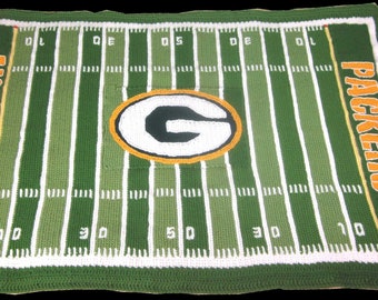 Couverture Polaire Feuilles modernes de Green Bay