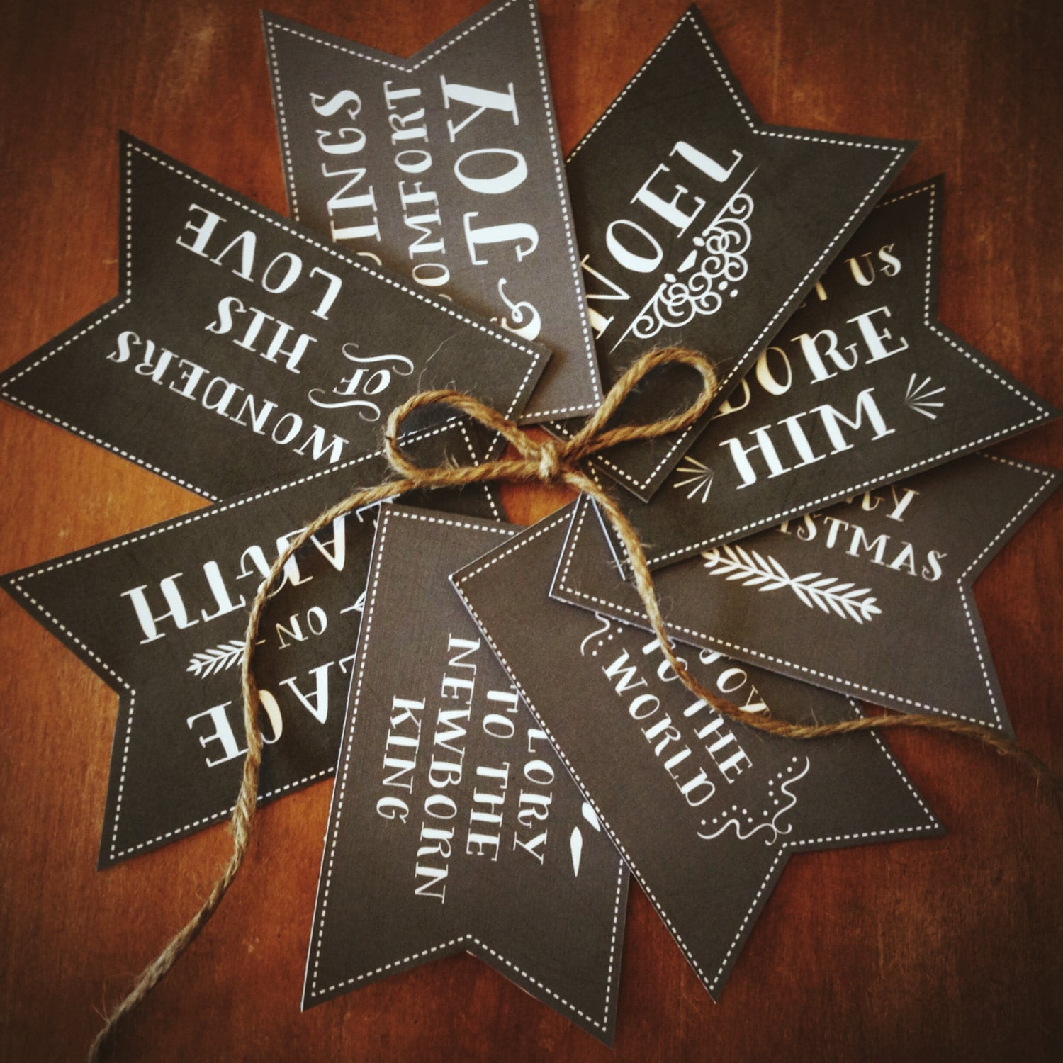 Christmas Gift Tags - Christian/religious - Set of 8 Large 3x5 Tags ...
