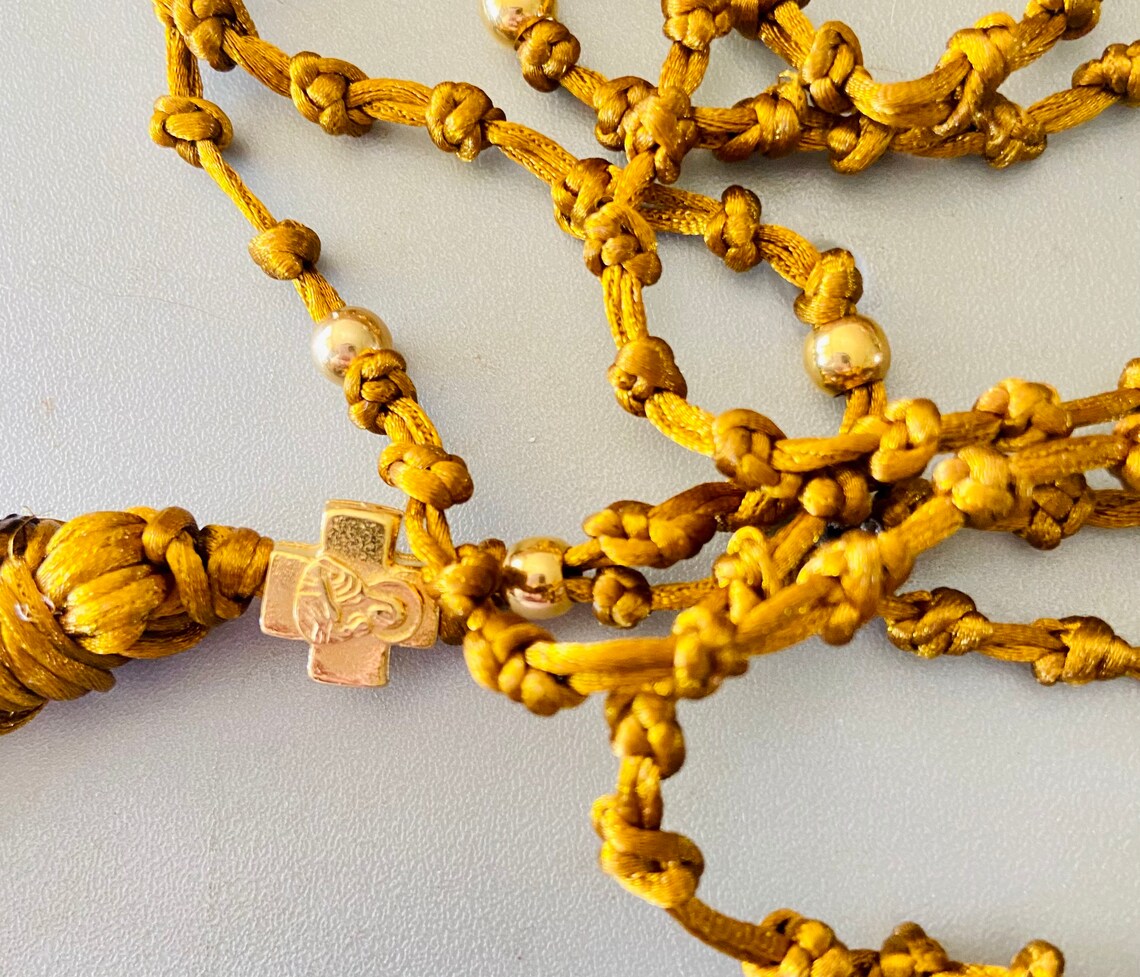 100 Knot Traditionally Tied Greek Orthodox Prayer Rope, Komboskini ...