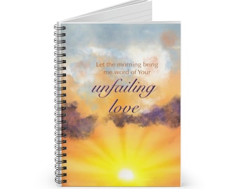 UNFAILING LOVE - Spiral Notebook - Ruled Line