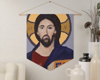 Christ Pantocrator Pennant