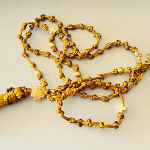 100 Knot Traditionally Tied Greek Orthodox Prayer Rope, Komboskini ...