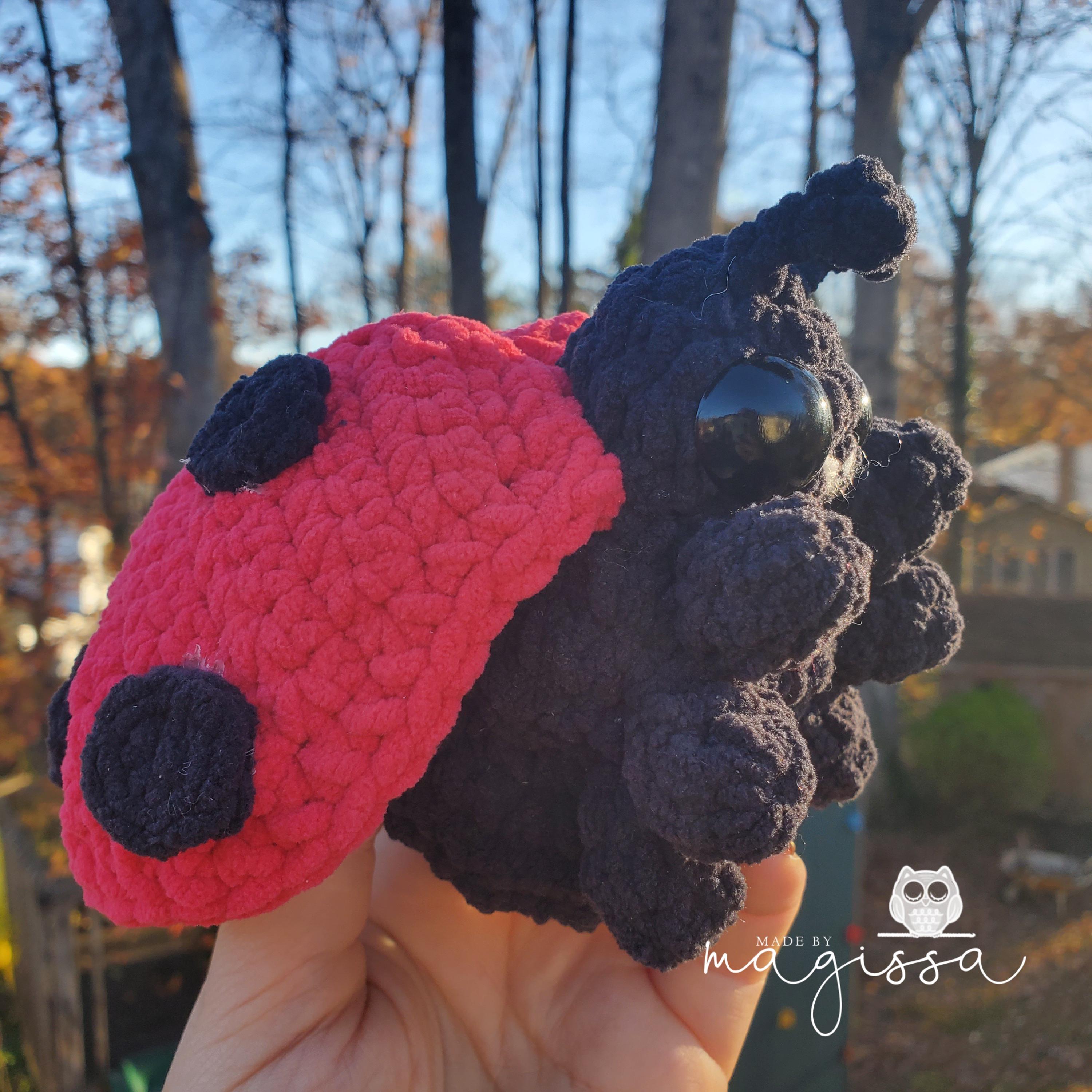 Dottie Cat25 Example.pdf Dottie the Ladybird Beetle Pattern - Ladybug Crochet Pattern - Instant ...