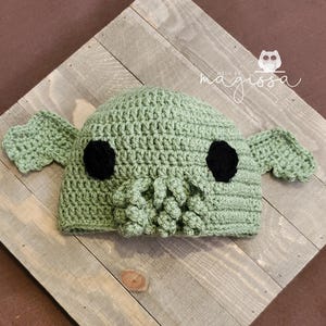 Crochet Baby Cthulhu Hat