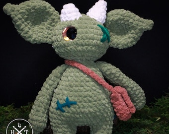 Op bestelling gemaakt: gehaakte pluche bostrol