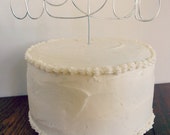 Wedding Cake Topper - Custom Wire Love - We Do
