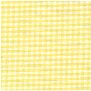 Yellow Gingham 1/16” Fabric - Fabric by the yard - FBY - Fabric Finders