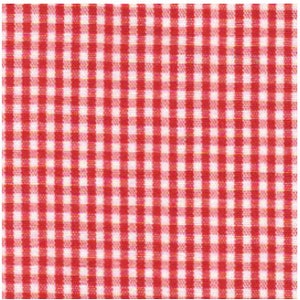 Berry Red Gingham 1/16” Fabric - Fabric by the yard - FBY - Fabric Finders