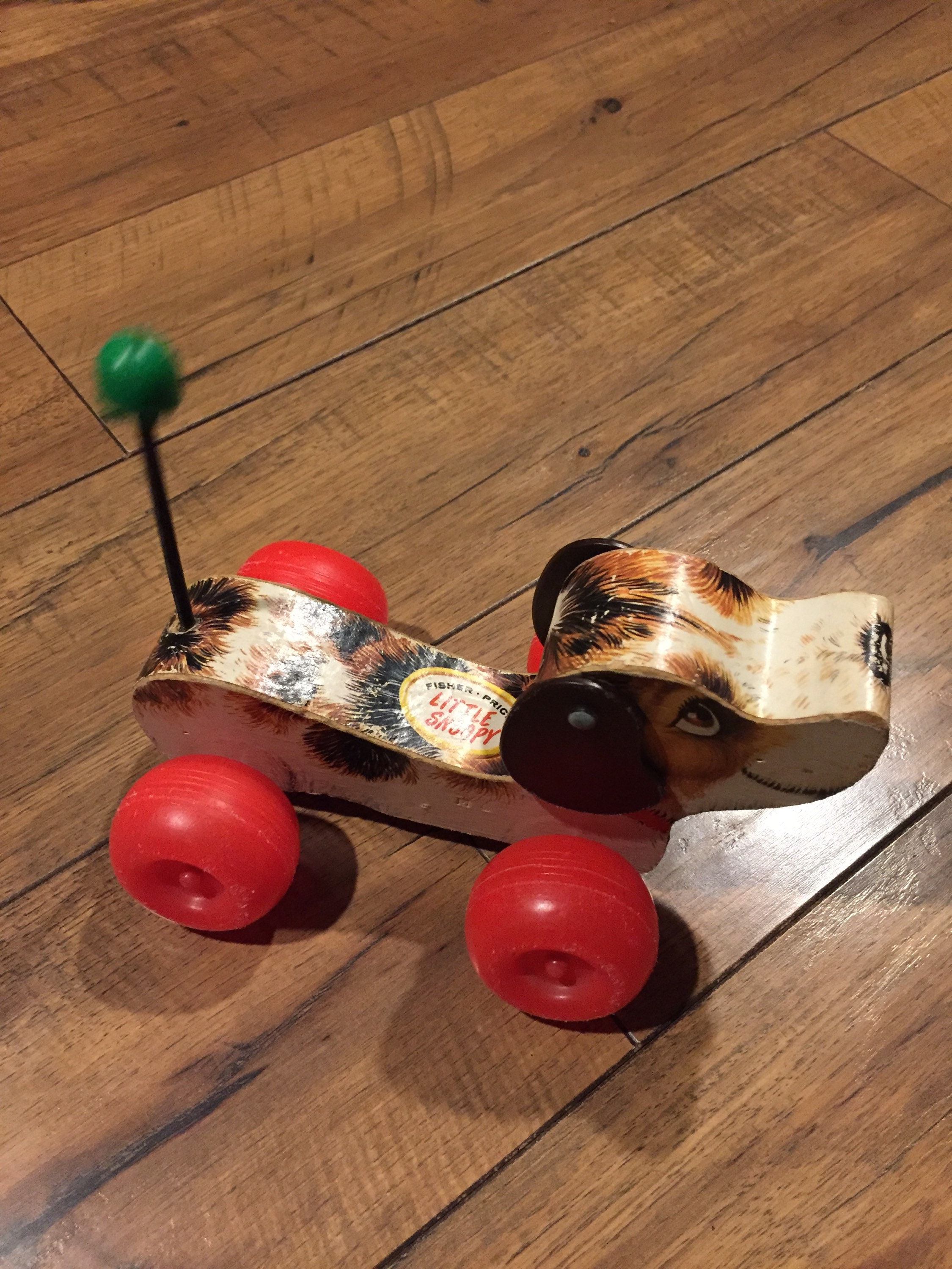 fisher price little snoopy 1968