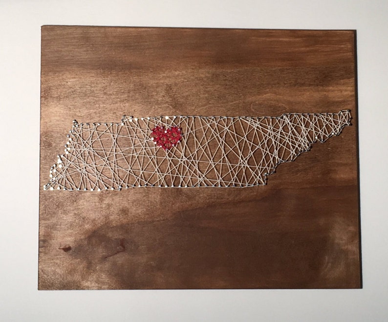 Nashville, TN String Art - Etsy