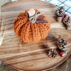 Farmhouse Pumpkins, Crochet Pumpkins, Fall Decor, Thanksgiving Decoration, Fall Pumpkins, Crochet Fall Pumpkins, Autumn Pumpkins, Home Decor