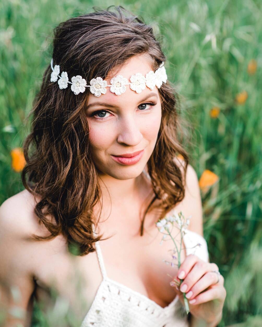 Daisy Headband, Flower Headband, Flower Crown, Women's Headband, Boho  Headband, Daisy Chain Headband, Hippie Headband, Gift for Her - Etsy