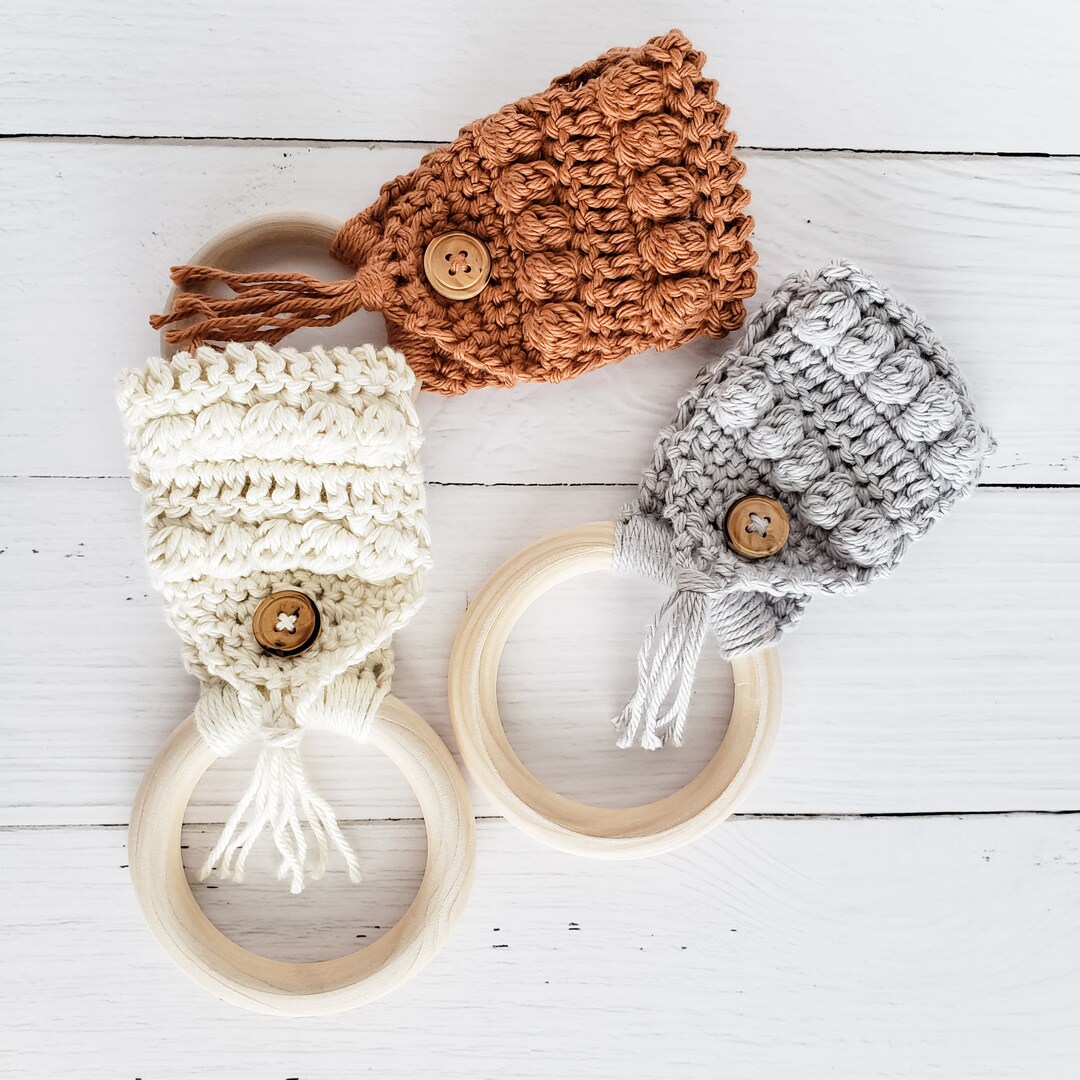 Addi Boho Towel Ring — Day's Crochet & Knit