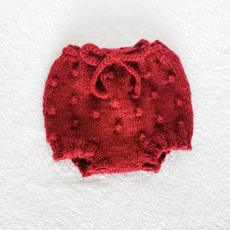 Knit Baby Bloomers Wool Baby Bloomers Wool Diaper Cover Etsy