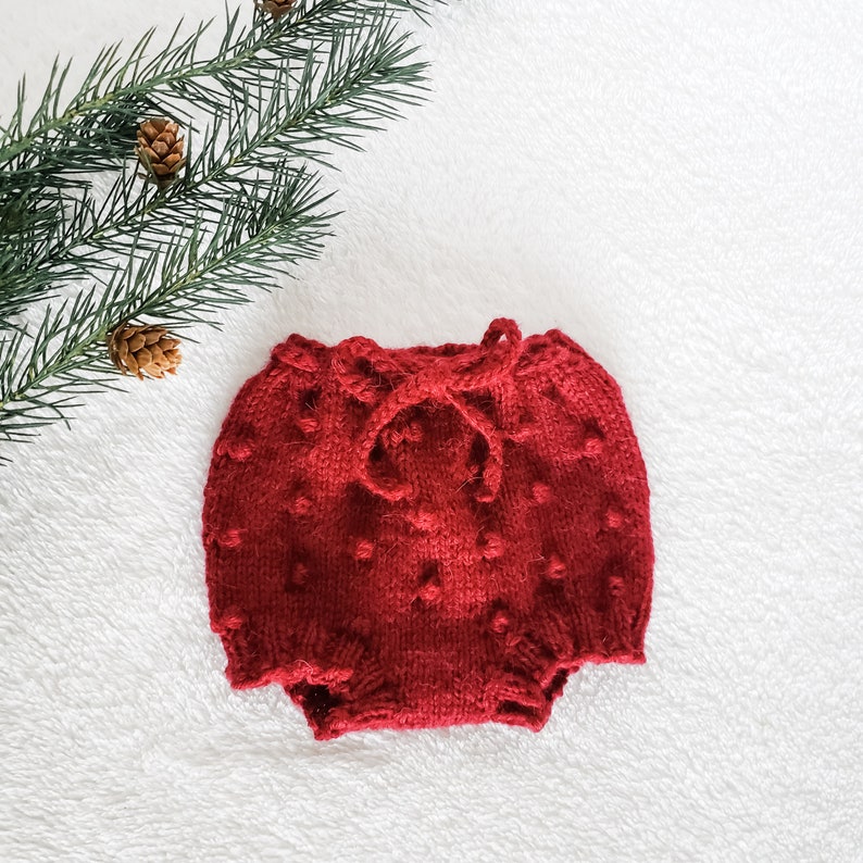 Knit Baby Bloomers Wool Baby Bloomers Wool Diaper Cover Etsy