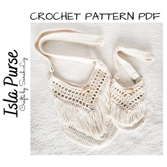CROCHET PATTERN - Isla Purse, Crochet Purse Pattern, Crochet Bag Pattern, Crochet Toddler Purse, Crochet Pattern Kids, Crochet Pattern Women