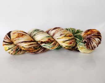 Ready to ship - Autumn Vibes on Bulky Weight and Worsted Weight Yarn, Dyed Yarn, Hand Dyed Yarn, Small Batch Dyed Yarn, Dyed Fall Yarn