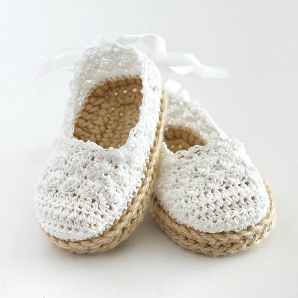 Baby Espadrilles, Crochet Baby Shoes, Baby Summer Sandals, Baby Summer Shoes, Baby Boat Shoes, Lacy Baby Shoes, Baby Sandals, Baby Shower