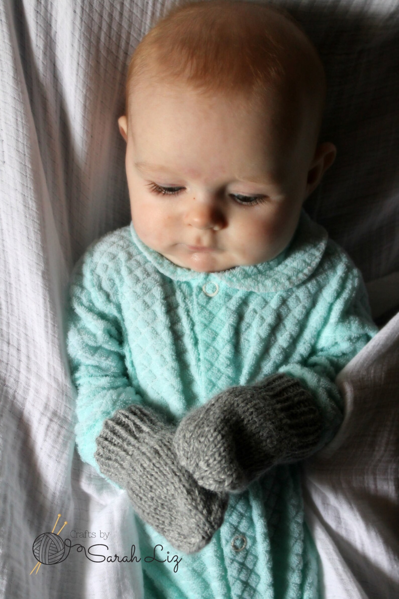 Baby Mittens Knitted Mittens Winter Mittens Baby Scratch Etsy