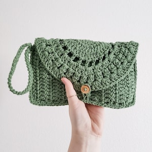 Crochet Wristlet, Crochet Wallet, Bohemian Wallet, Crochet Women's Wallet, Cotton Wallet, Hippie Wallet, Boho Wallet, Gift Women