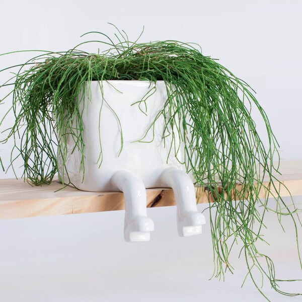 Ceramic planter – Basic Sitting – Size M. Handmade. Ceramic pot