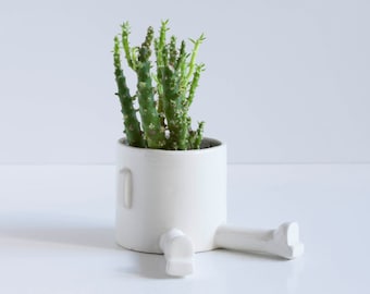 Ceramic planter – Basic Sprawl – Size S . Handmade ceramic pot.