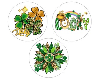Edible Image Frosting Sheet  - St Patrick's Day - Cookies - Cupcake Toppers - Cakes - Assorted