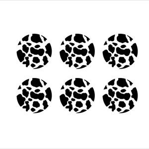 Cow Print Edible Image Icing Sheets - Great for Cookies, Cupcakes, Dipped Treats and Cakes