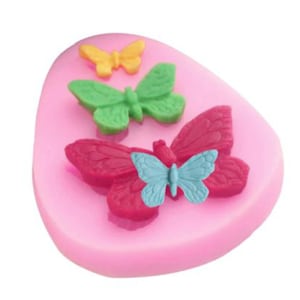 Butterfly Silicone Mold for Decorating Cookies, Cakes, Cupcakes - For Fondant or Chocolate