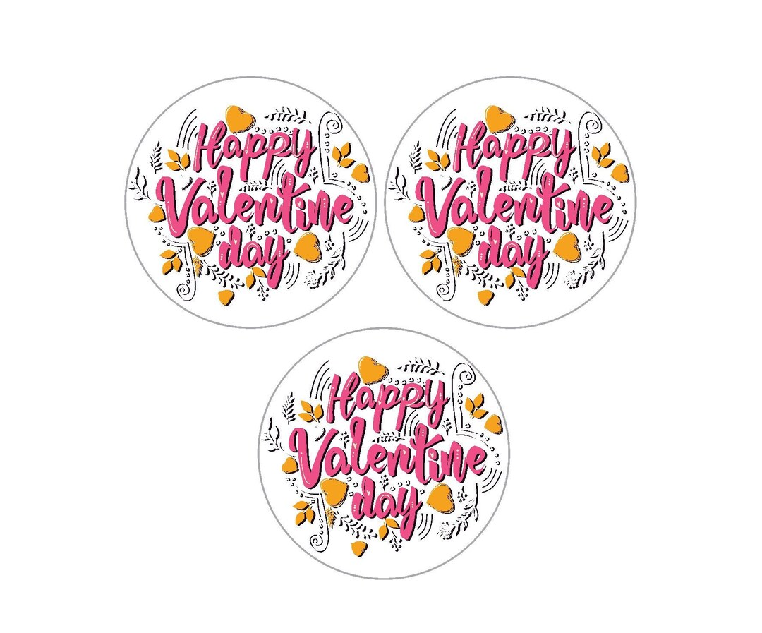 Valentine's Day Edible Image Icing Sheet Cookies Etsy
