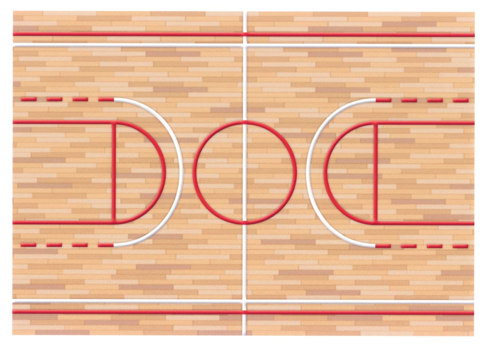 Basketball Court Edible Image Frosting Sheet You Choose Your Etsy