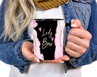Lady Boss Personalized  Coffee Mug