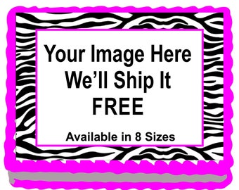Edible Image Frosting Sheet  - Cakes - Cookies - Cupcakes - Cake Toppers - Personalize Ediible Images - And More