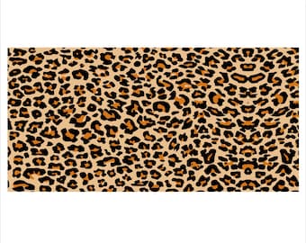 Cheetah Print Edible Image Cake Strips   Prefect for Jungle Theme - Safari Theme - Birthday - Baby Shower