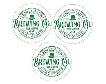 Edible Image Frosting Sheet  - St Patrick's Day - Cookies - Cupcake Toppers - Cakes - Assorted