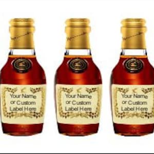 Whiskey Bottle Edible Image Frosting Sheet Cookies - Cupcake - Cake Topper