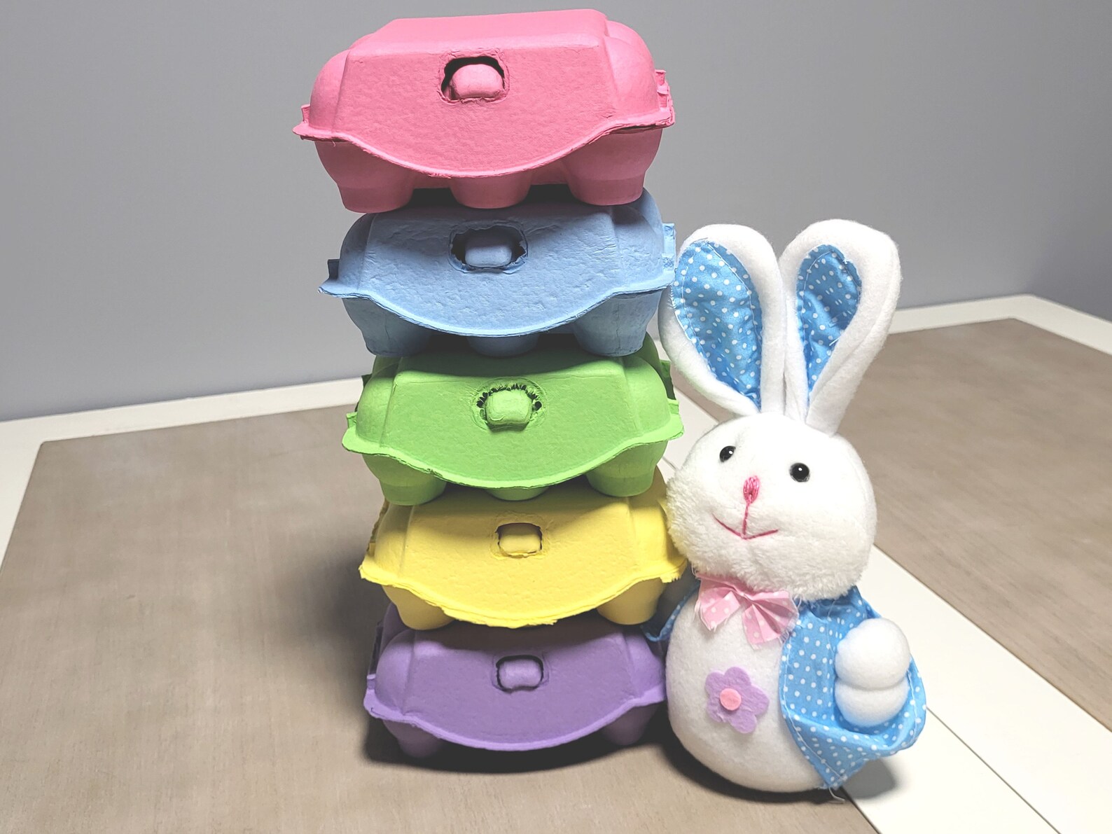 Bright Pretty Color Mini Egg Cartons Easter PYO Blank Top - Etsy