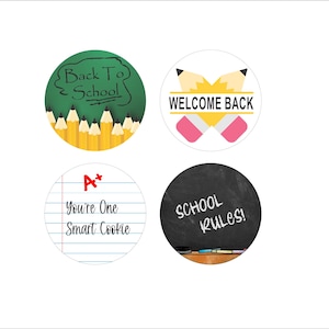Back to School Edible Image Icing Sheets