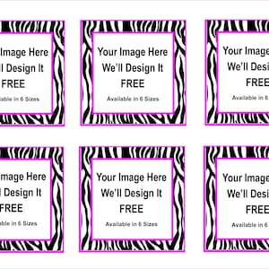 3 Square Edible Image Frosting Sheet Cakes Cookies Cupcakes And More image 1