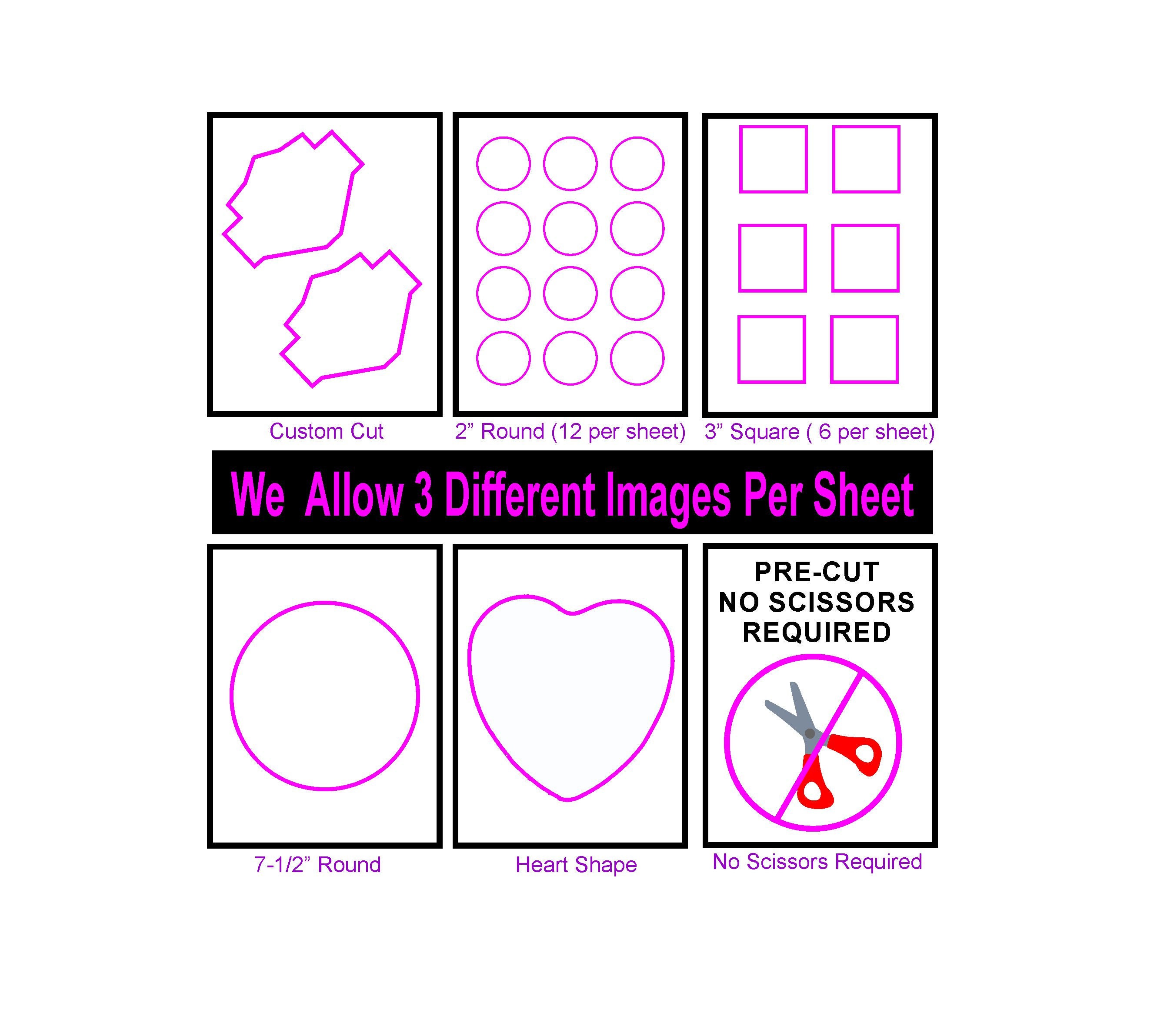 Edible Image Frosting Sheet  - You Choose Your Size