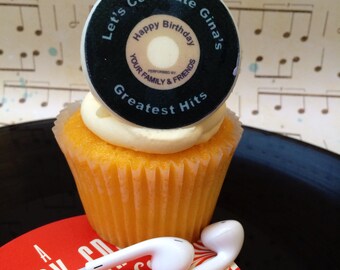 Edible Cupcake Toppers Record