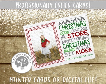 photo christmas card fence customized multiple sizes available holiday card colorful grinch christmas doesnt come from a store - Costco Holiday Cards photo christmas card fence customized multiple sizes available holiday card colorful grinch christmas doesnt come from a store - Costco Holiday Cards