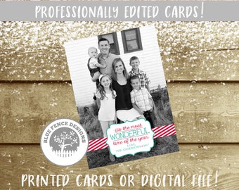 christmas photo card costco etsy