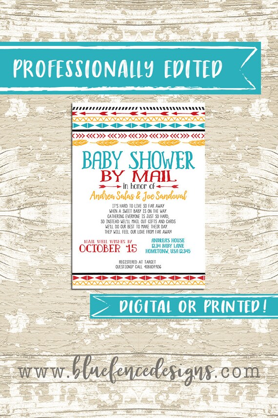 across the miles baby shower