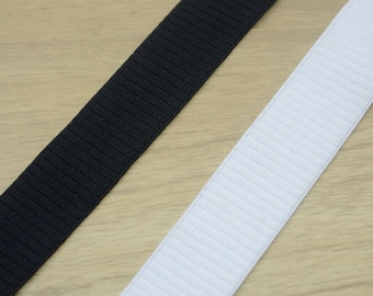 Fascia elastica morbida e confortevole per cucire la cintura dei pantaloni (30 mm, 1 metro)