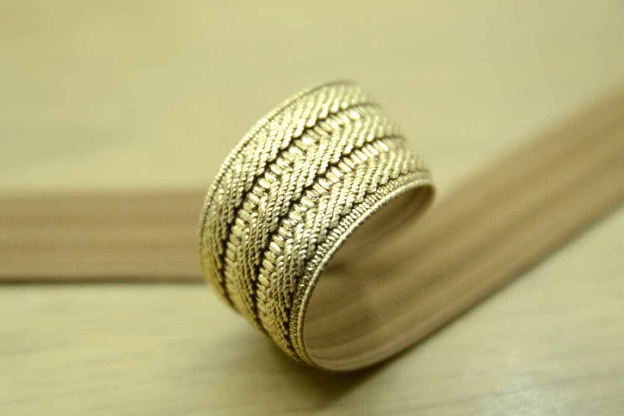 1 inch 25mm Wide Gold Elastic Band Waistband ElasticSewing Etsy