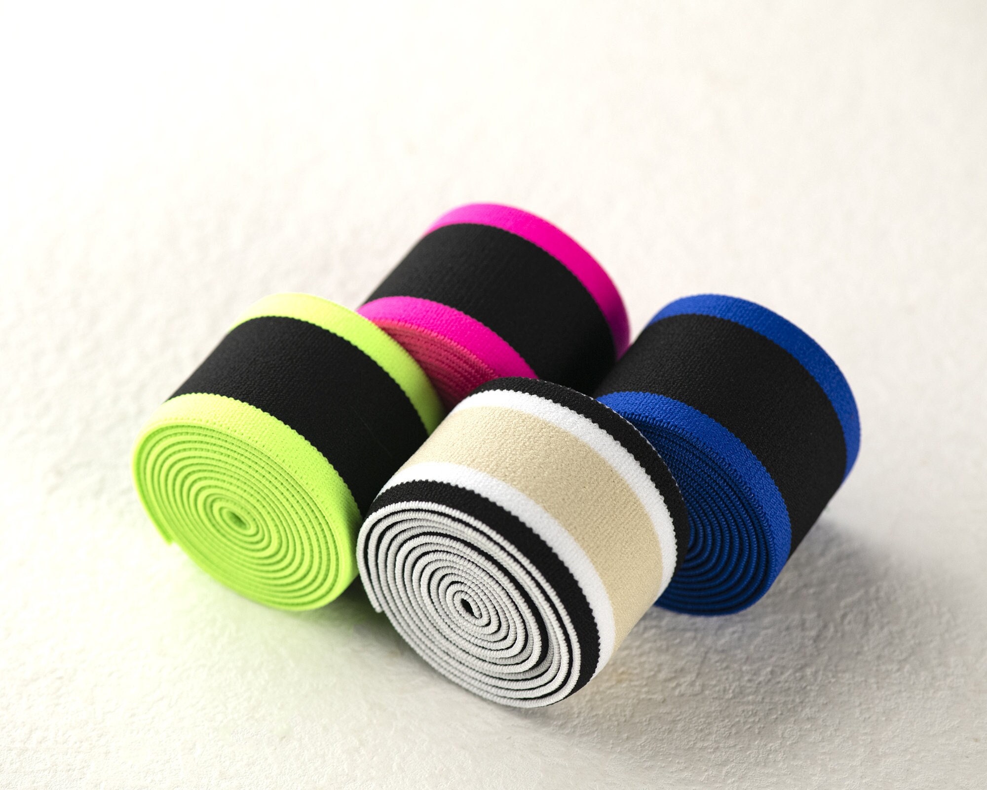 2cm Wide Colored Elastic Band Elastic Trim Elastic Ribbon Sewing Elast –  Rosebeading Official
