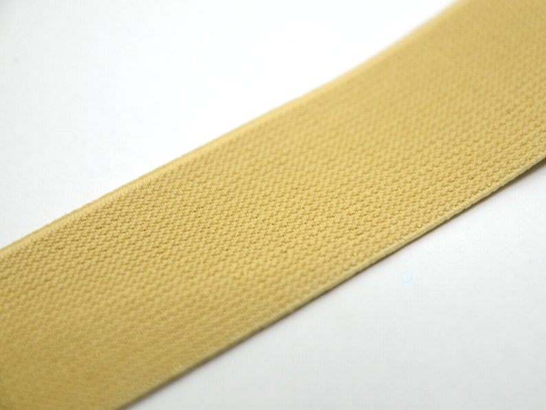 1.5 38mm Wide Gold Glitter Khaki Elastic Band by the Yard Elastic Trim Waistband Elastic,Elastic Ribbon,Sewing Elsastic 31150